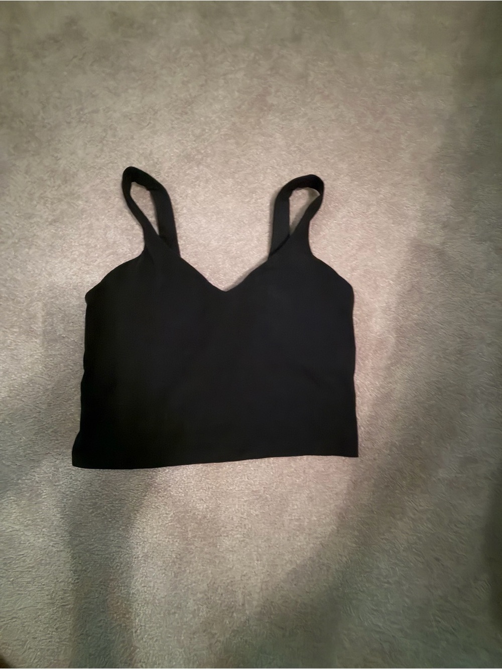 lululemon athletica Black V-Neck Seamless Sports Bra